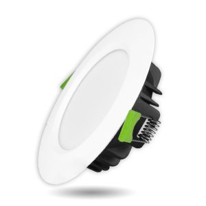 Đèn LED âm trần mặt trắng KingEco EC-DL-9SS-T138-V 9W