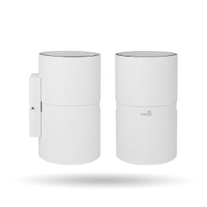 Đèn LED gắn tường ngoài trời KingLED LWA0047B-WK 2x10W vỏ trắng