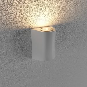 Đèn LED gắn tường ngoài trời KingLED LWA0148A-WK 7W vỏ trắng