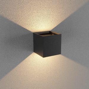 Đèn LED gắn tường trong nhà KingLED LWA5011-BK 5W vỏ đen