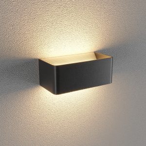 Đèn LED gắn tường trong nhà KingLED LWA9011-2-BK 5W vỏ đen