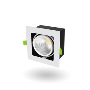 Đèn LED hộp ân trần chiếu rọi Topaz KingLED GL-1*10SS-V120-T 1x10W ánh sáng trắng