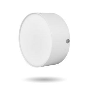 Đèn LED ống bơ tán quang DOB đổi màu KingEco EC-OBK-12SS-DM-T 12W vỏ trắng