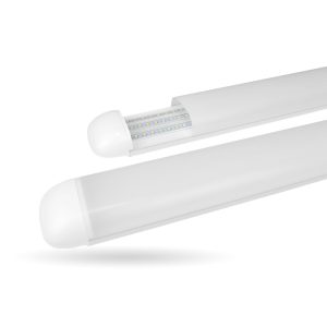 Đèn LED tuýp bán nguyệt Amber KingLED TBN-36SS-120-V 36W ánh sáng vàng