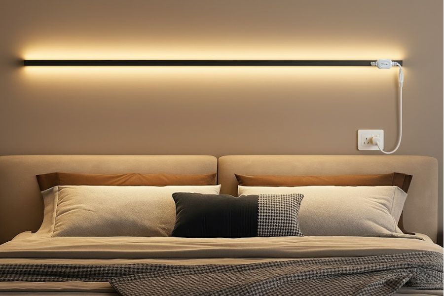 Bộ chuyển nguồn DC LED dây KingLED DC-220-8 hiệu suất cao và tiết kiệm năng lượng vượt trội