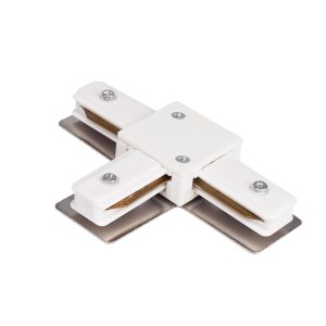 Phụ kiện khớp nối thanh ray chữ T KingLED KNCT-T vỏ trắng