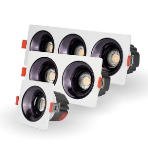 Đèn LED âm trần rọi Turquoise KingLED DA-GL-3*12SS-V247-T 36W