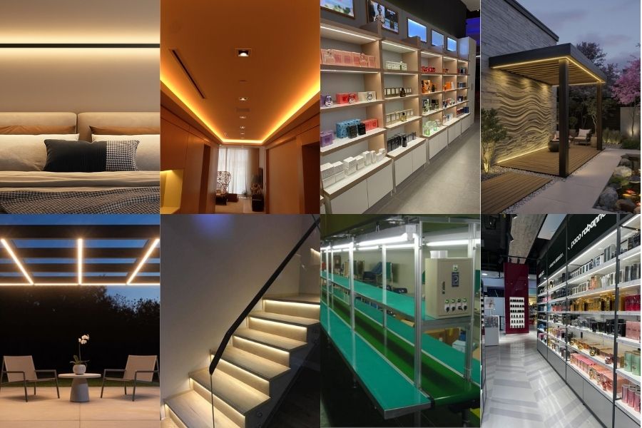 Ứng dụng của nguồn đũa KingLED ND-48-12