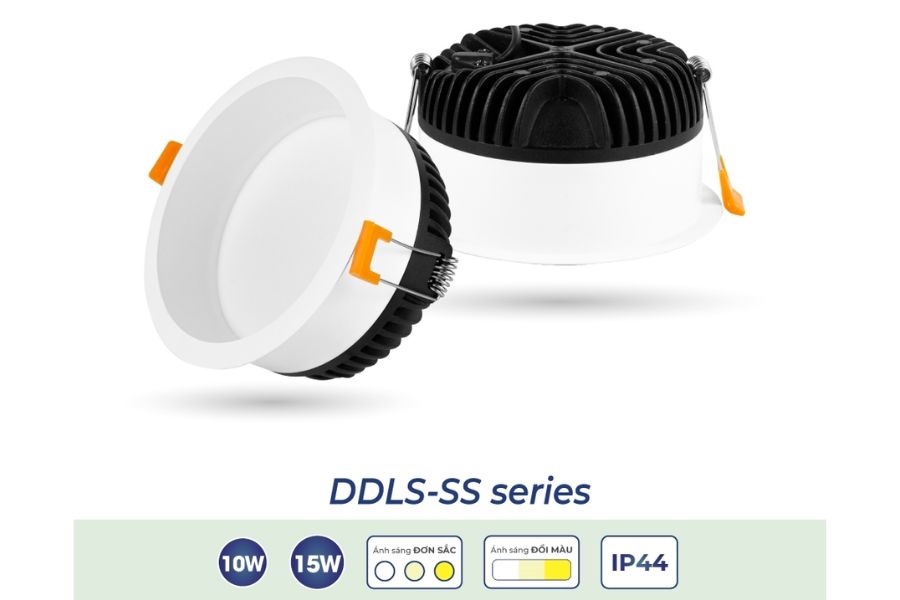 Đèn LED âm trần Diamond mặt sâu