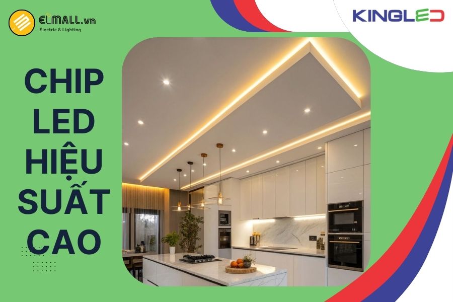 LD Series sử dụng chip LED SMD chất lượng cao được bố trí đều dọc theo dây