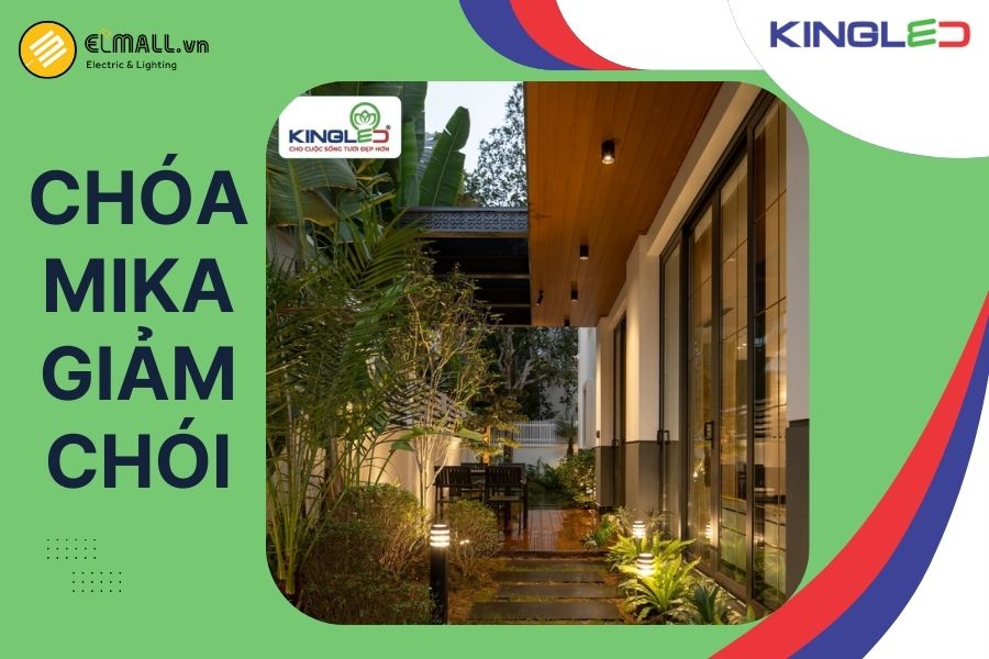 Chóa mika định hình ánh sáng – giảm chói hiệu quả