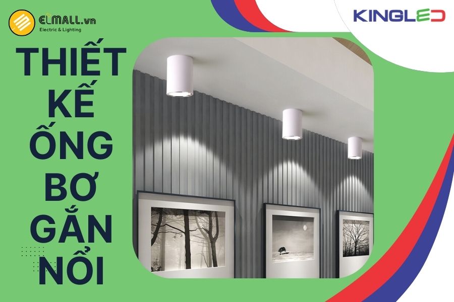 Peridot có thiết kế gắn nổi trần, không cần khoét lỗ